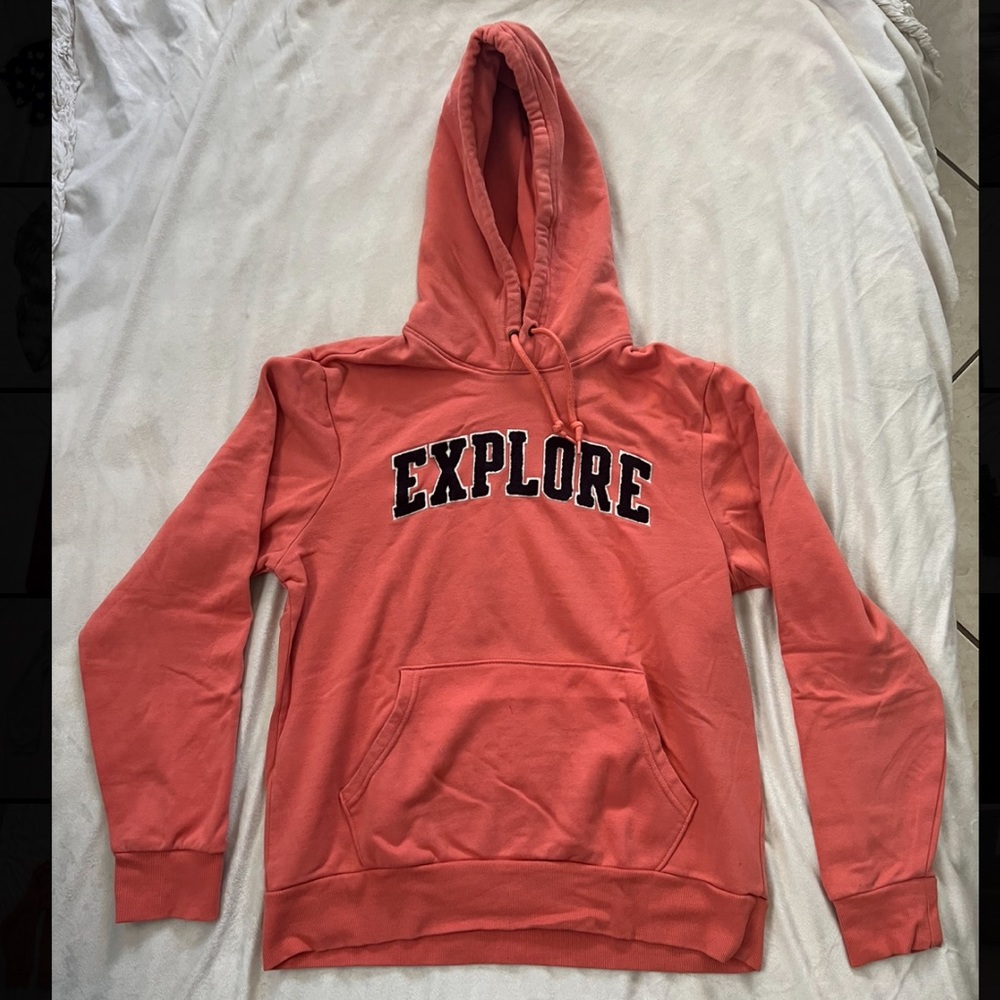 Hoodie, size S, color: orange